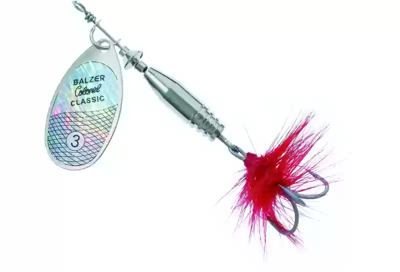 Lingurita rotativa Balzer Colonel 14 gr/argint lucios