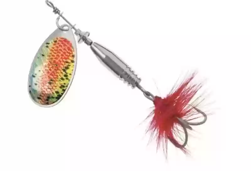 Lingurita rotativa Balzer Colonel 14 gr pastrav curcubeu